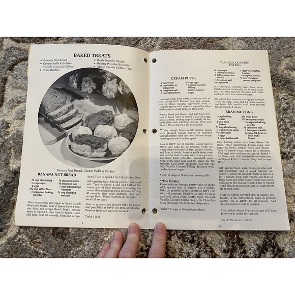 KitchenAid Electric Housewares Recipes Instruction Book 1977 Models 4C K45 K5A - Picture 3 of 4